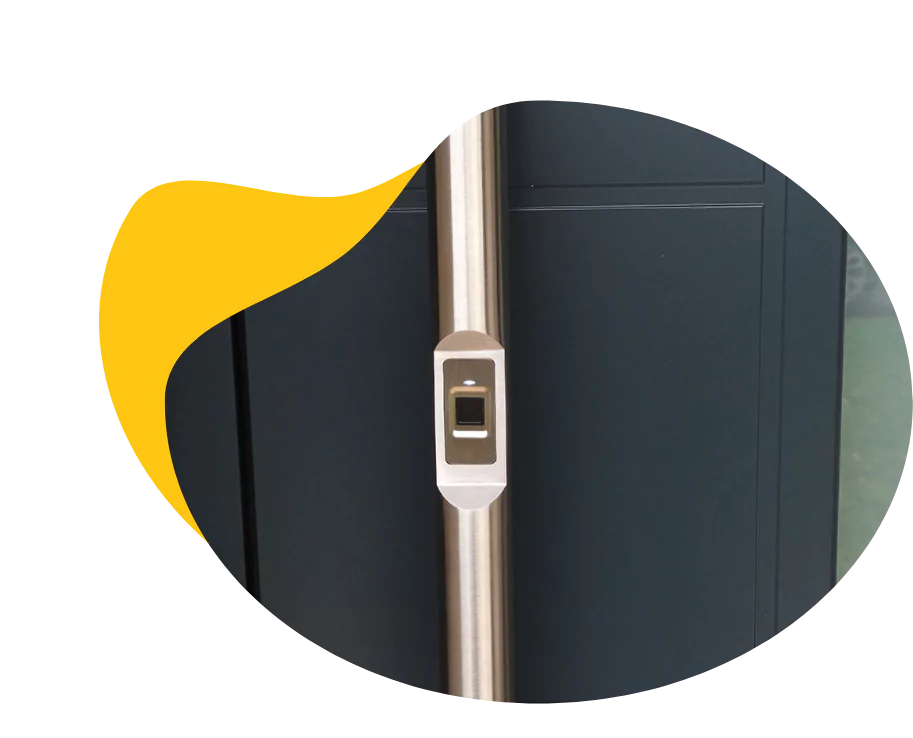 une porte d'entrée à accès digital